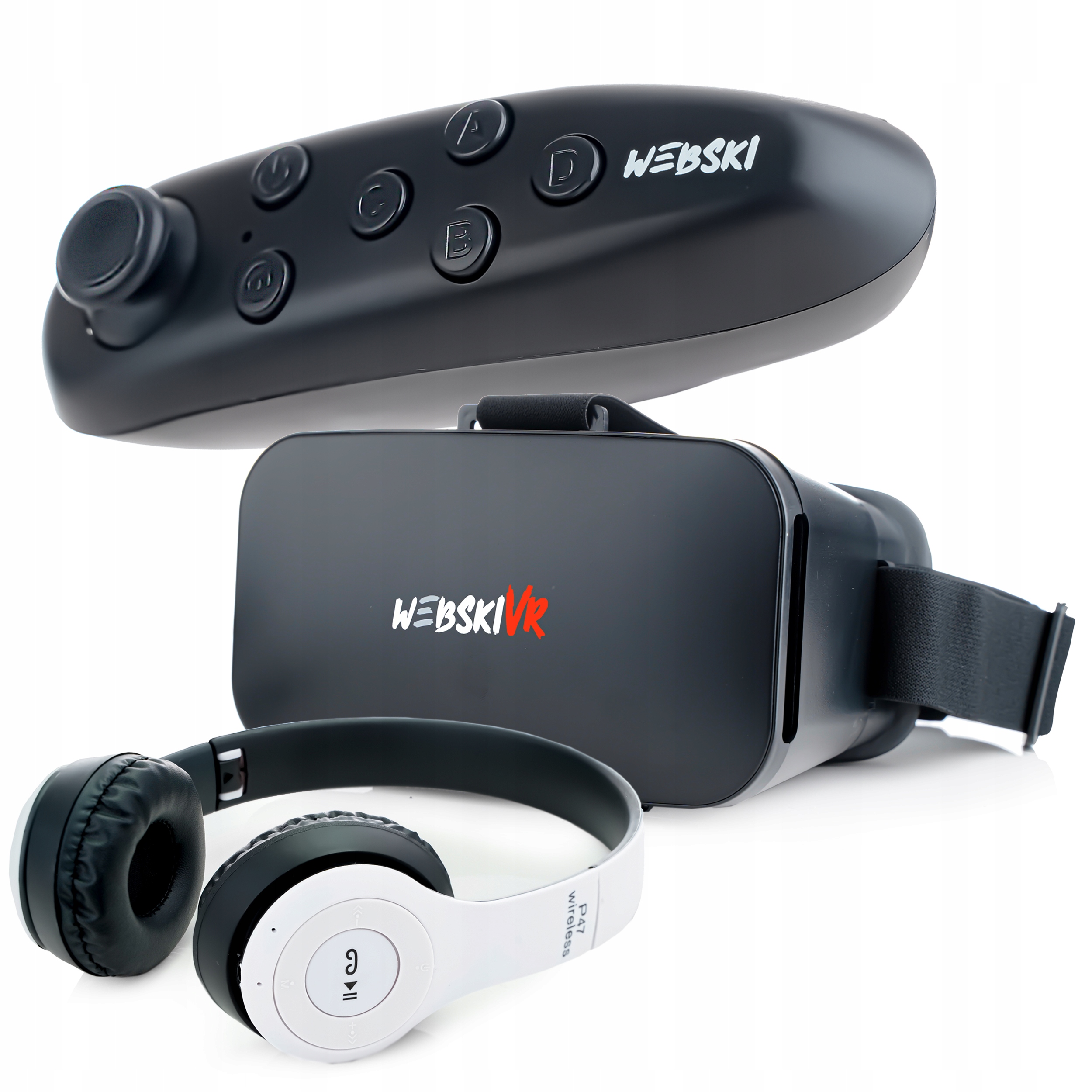 WIRTUALNA RZECZYWISTOŚĆ GOGLE 3D OKULARY VR PILOT