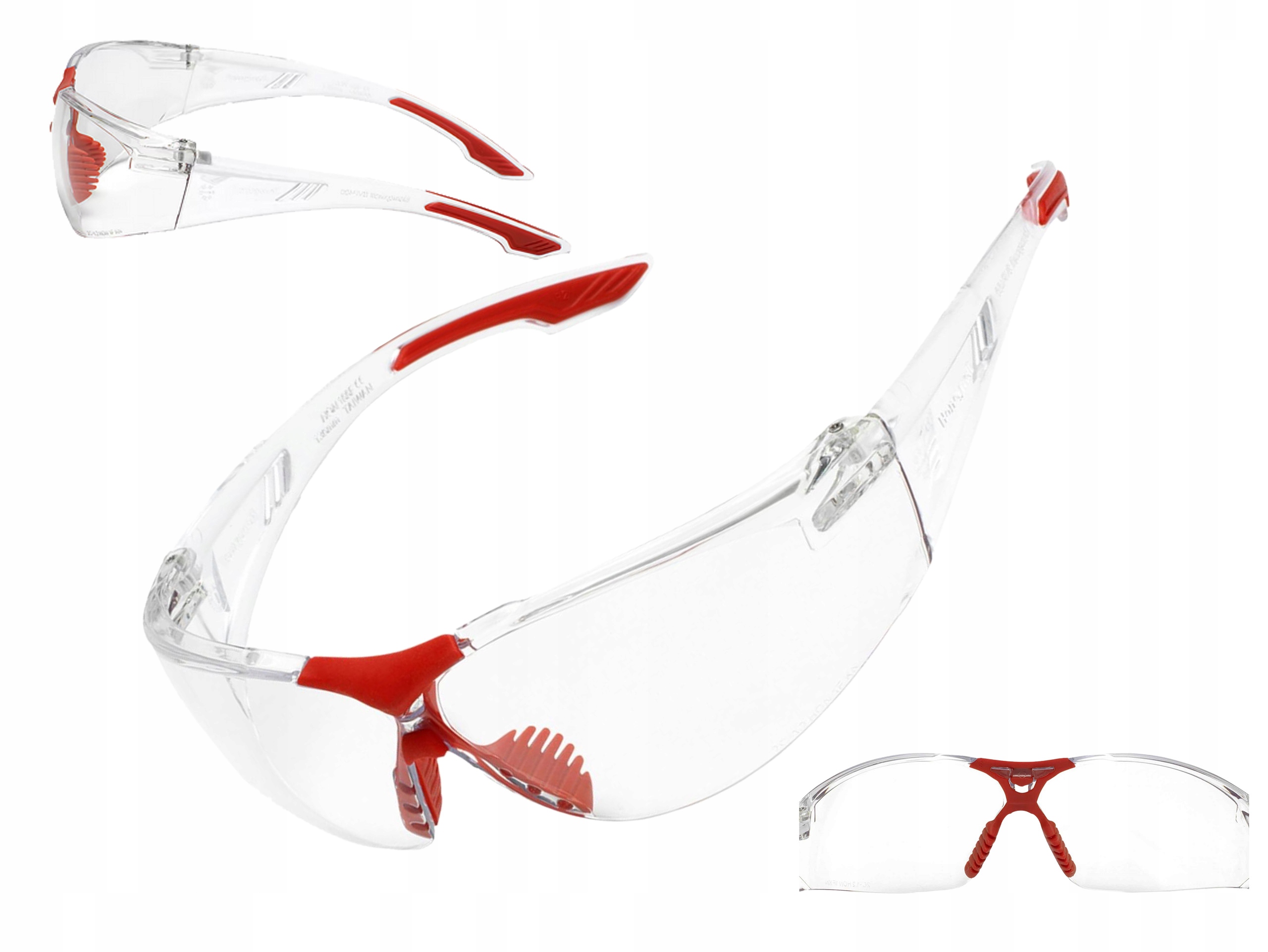 Okulary Ochronne Gogle Robocze Przeciwodpryskowe Honeywell SVP400 Clear