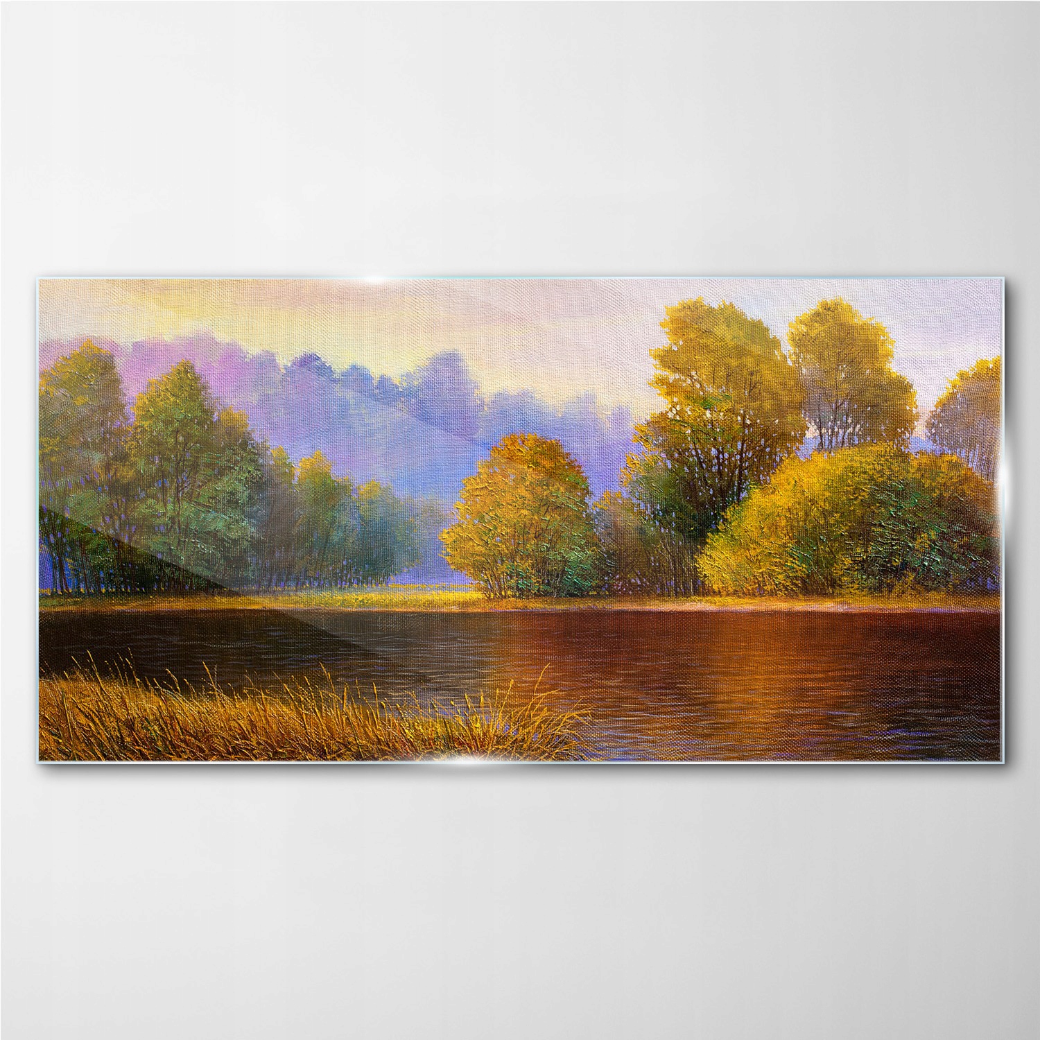 

Obraz szklany na ścianę Rzeka przyroda 140x70 cm