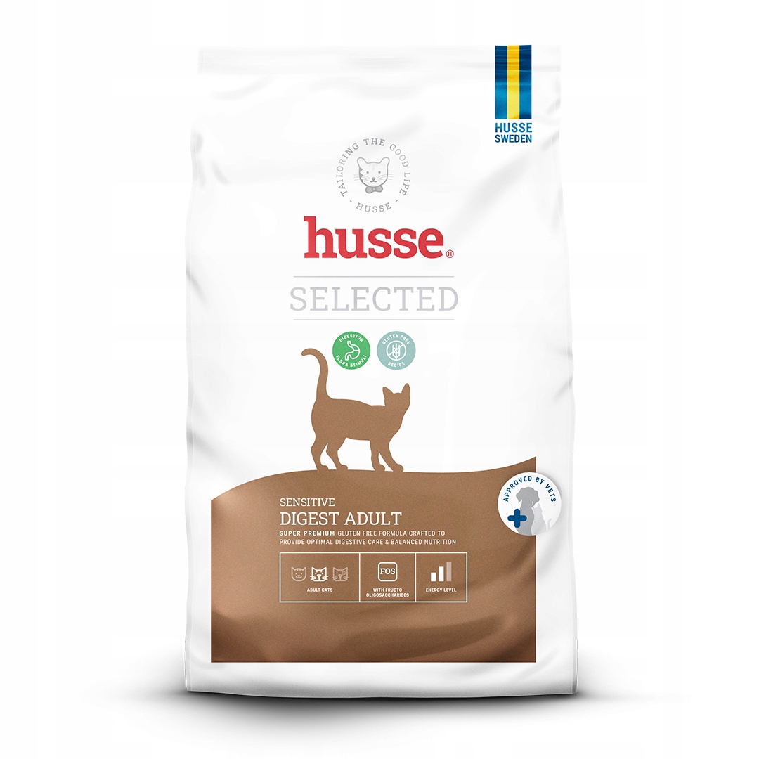 Huse Sensitive Digest Adult (d. Exclusive Digest), 2 kg, koty, alergie
