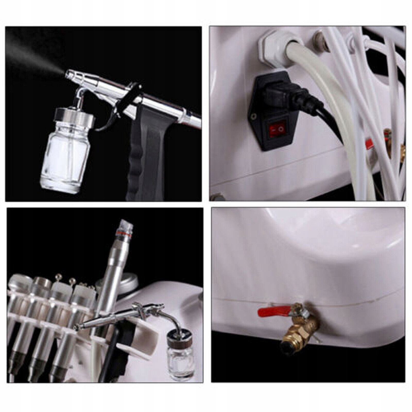 OCZYSZCZANIE WODOROWE 6 W 1 PEELING KAWITACYJNY Moc 150 W