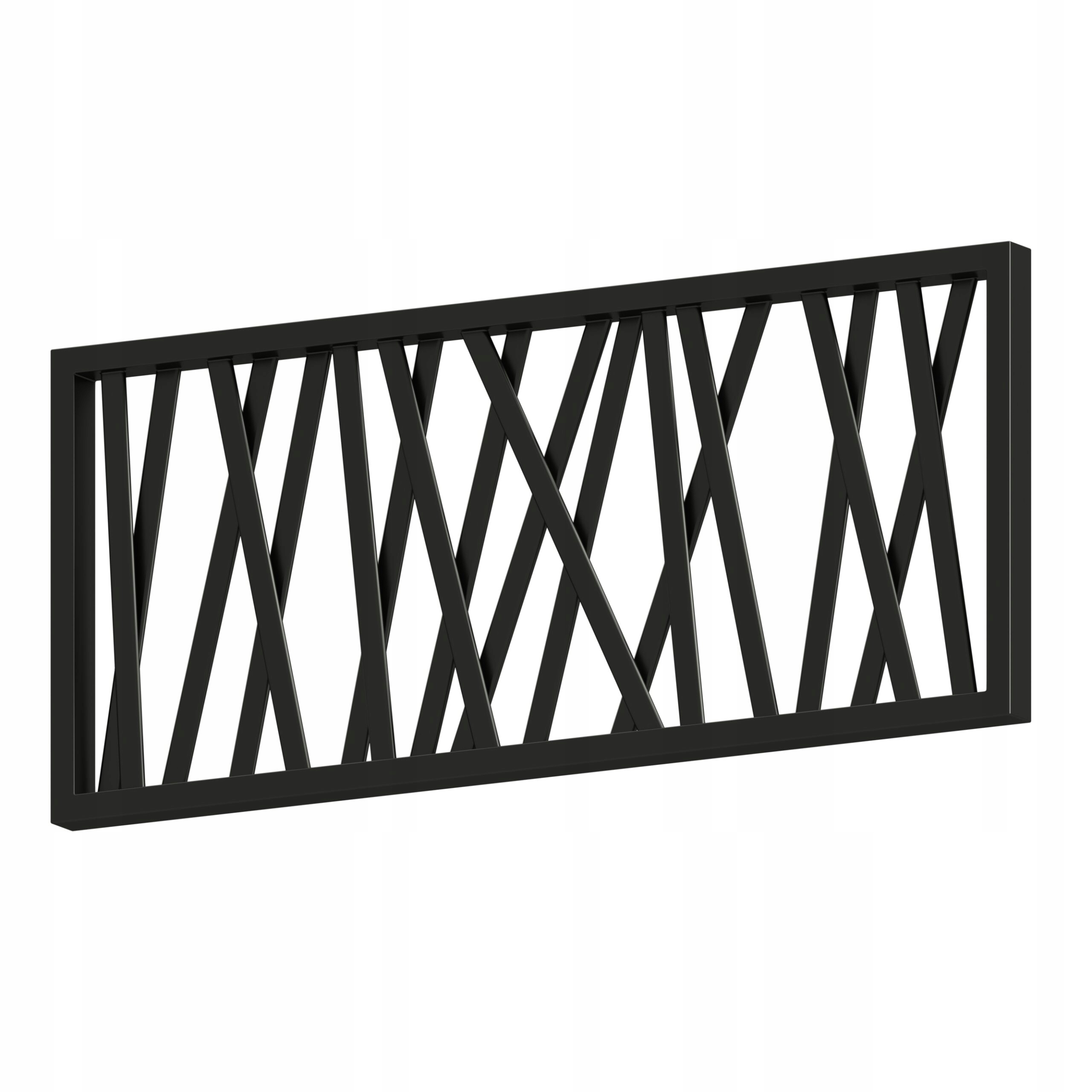 Dekoratívny Radiátor Alcatraz H530 L1200 Čierny