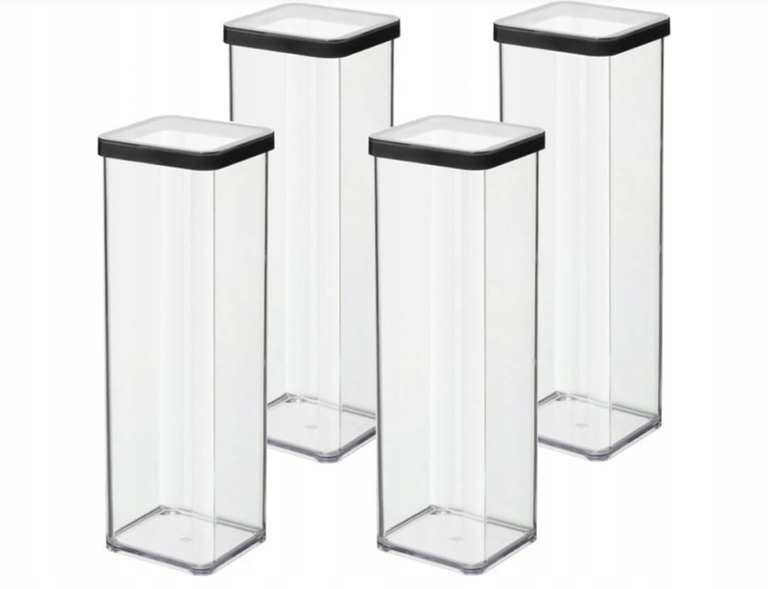 Rotho Sada 4 nádob 2 l pro sypké produkty Loft