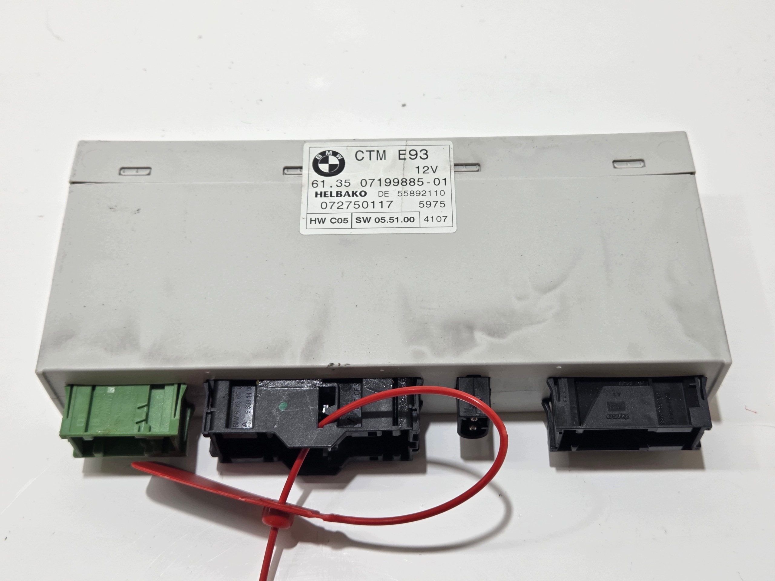 modul bedienteil dach BMW E93 OE 7199885