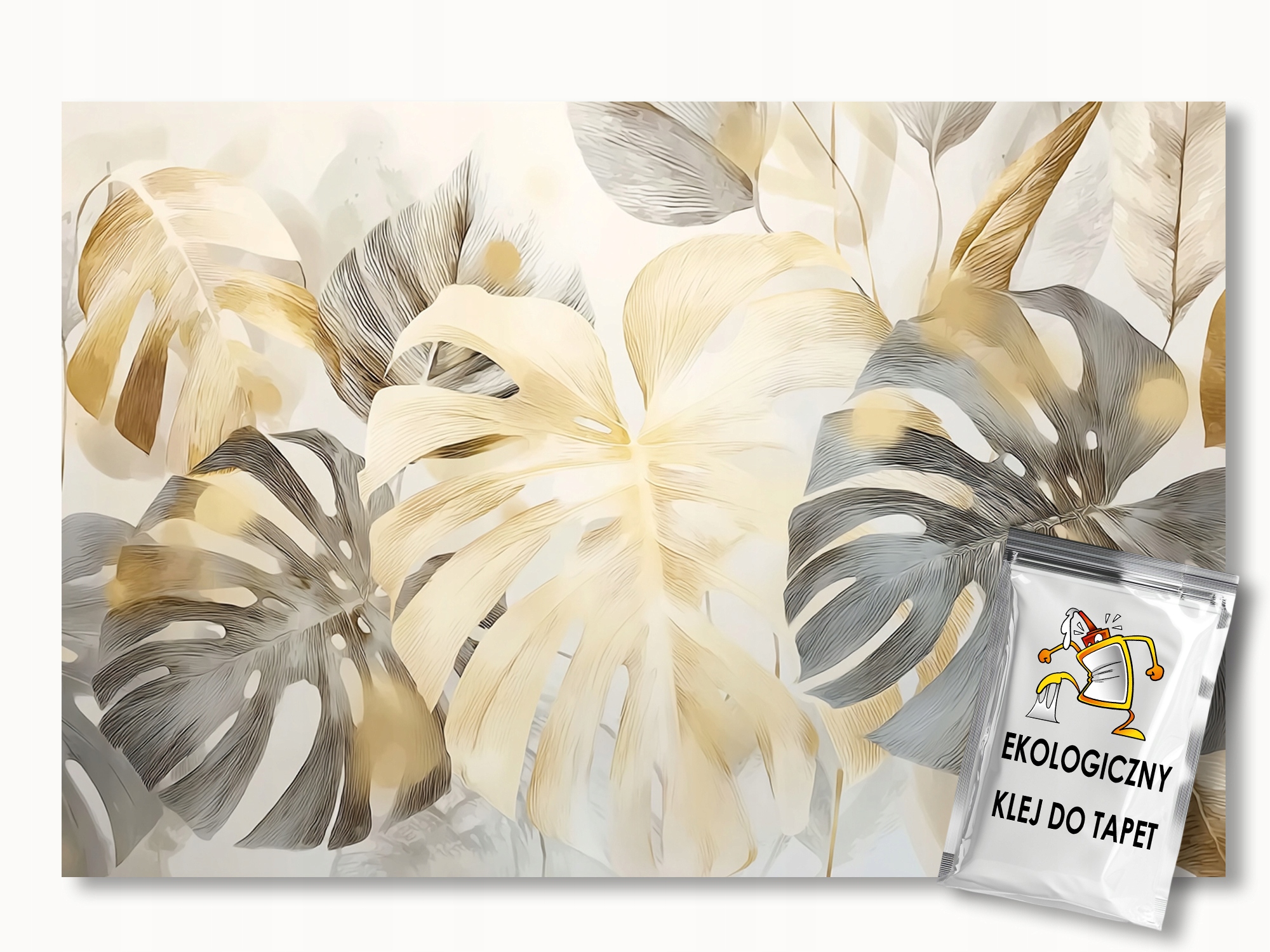 Fototapeta Flizelina Grafika Příroda Rostliny Listy Monstera 300x210 110g