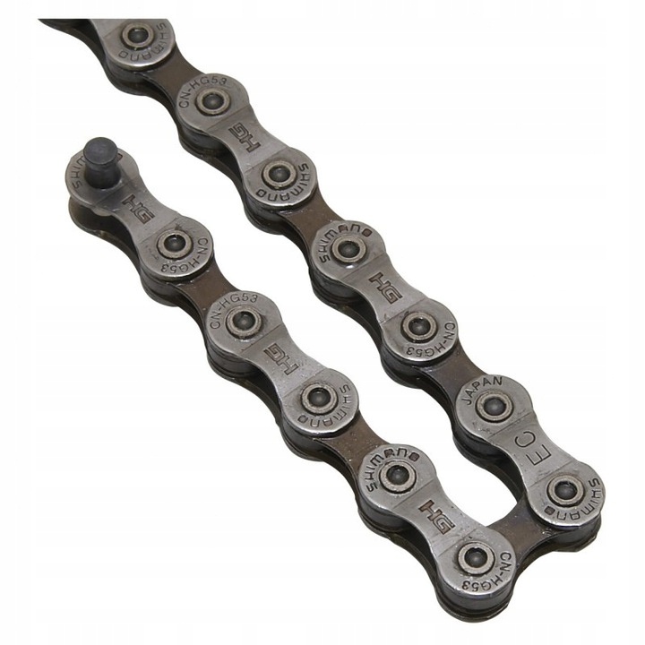 

Łańcuch Shimano HG53 114 ogniw 9 Rzędów