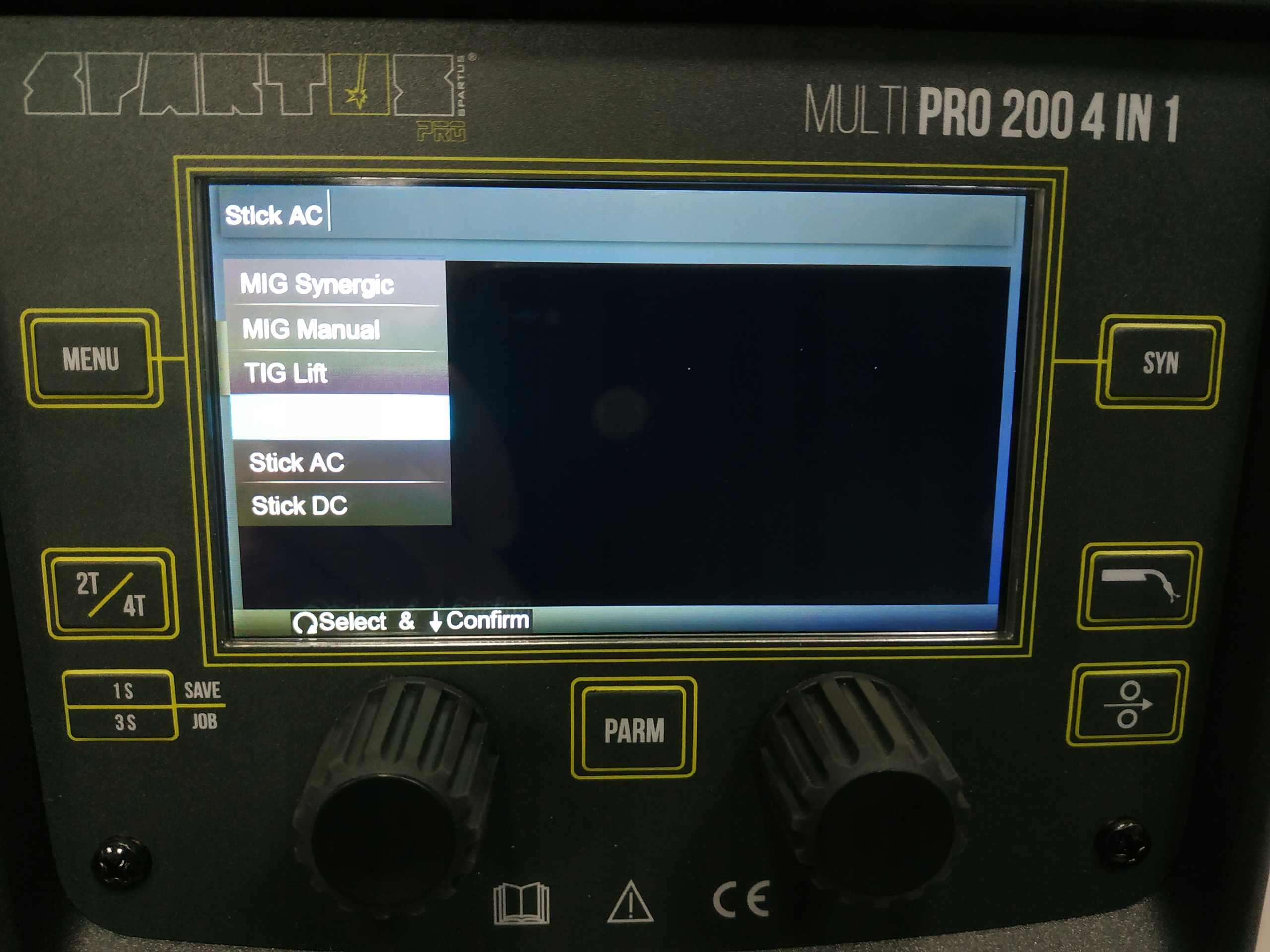 SPAWARKA SPARTUS MIG MULTI PRO 200 4w1 TIG Model 200