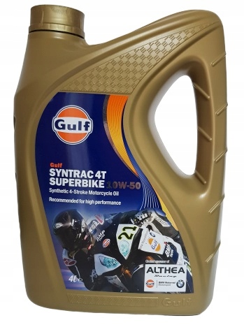 

Olej Gulf Syntrac 4T Superbike 10W50 4L