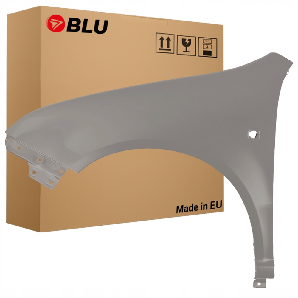 Blu Blatník Škoda Fabia I 1 6Y 9202 levý stříbrný 99-07 přední CapuccinoBeige