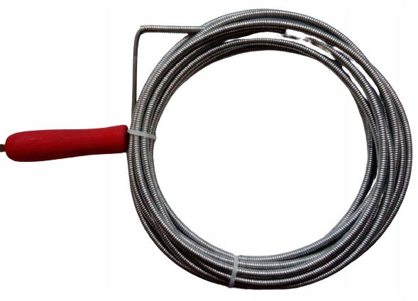 

Spirala kanalizacyjna Sprężyna do rur fi 5mm ,5M