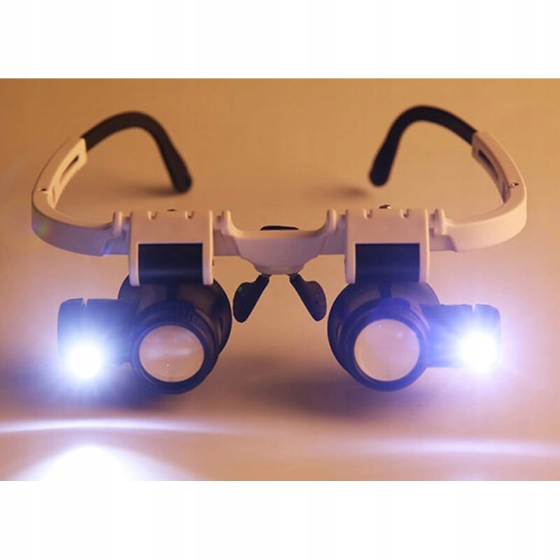 Okulary powiększające X23, X8 lupa jubilerska, LED Marka Inna