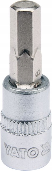 

Klucz Trzpieniowy Hex 1/4" 6MM L37MM