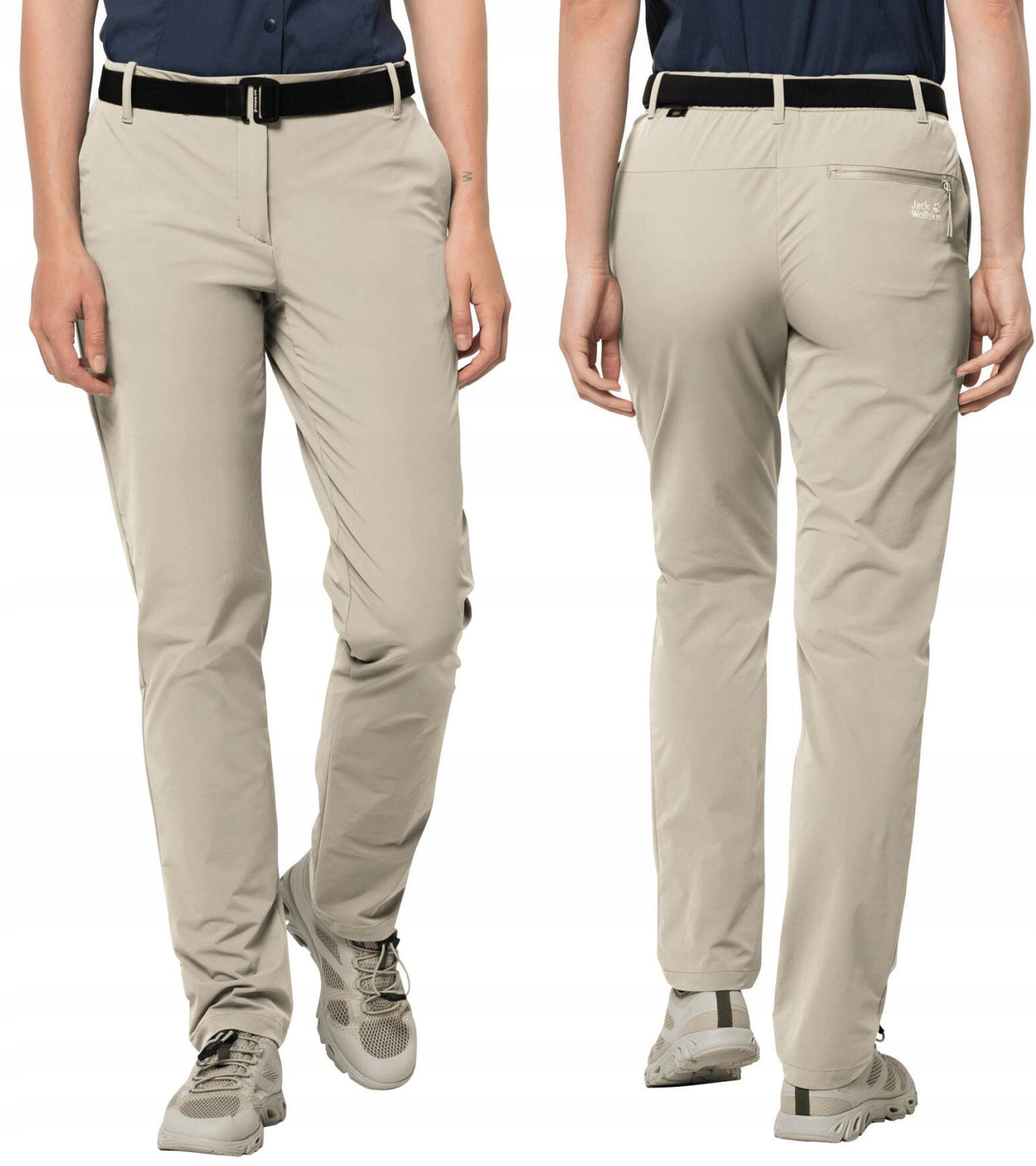 Jack Wolfskin Pack & Go Spodnie Trekkingowe Turystyczne Damskie Górskie S