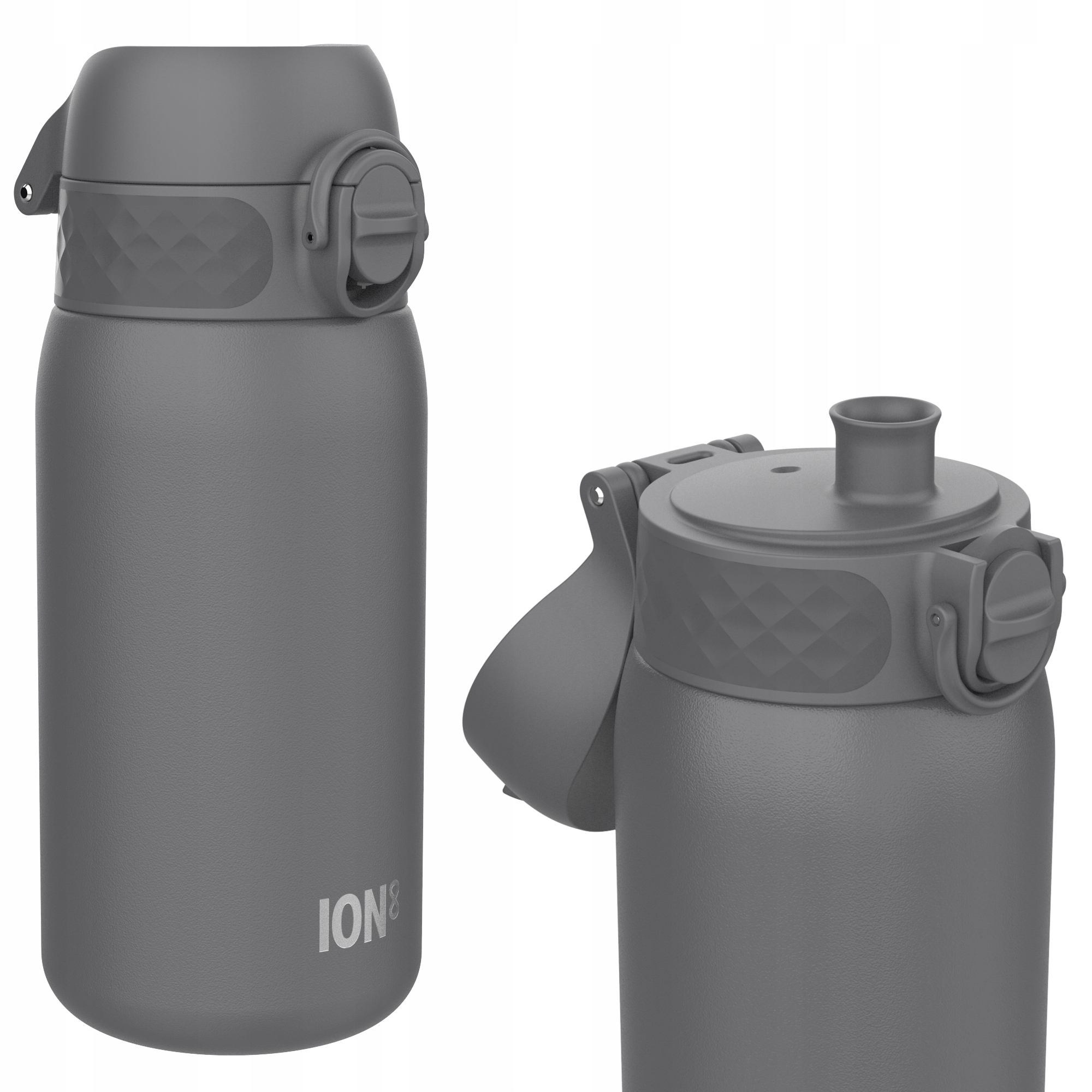 Termos Termobidon Termokubek -atest Pzh- Mały Szary ION8 0,32L 320 ML