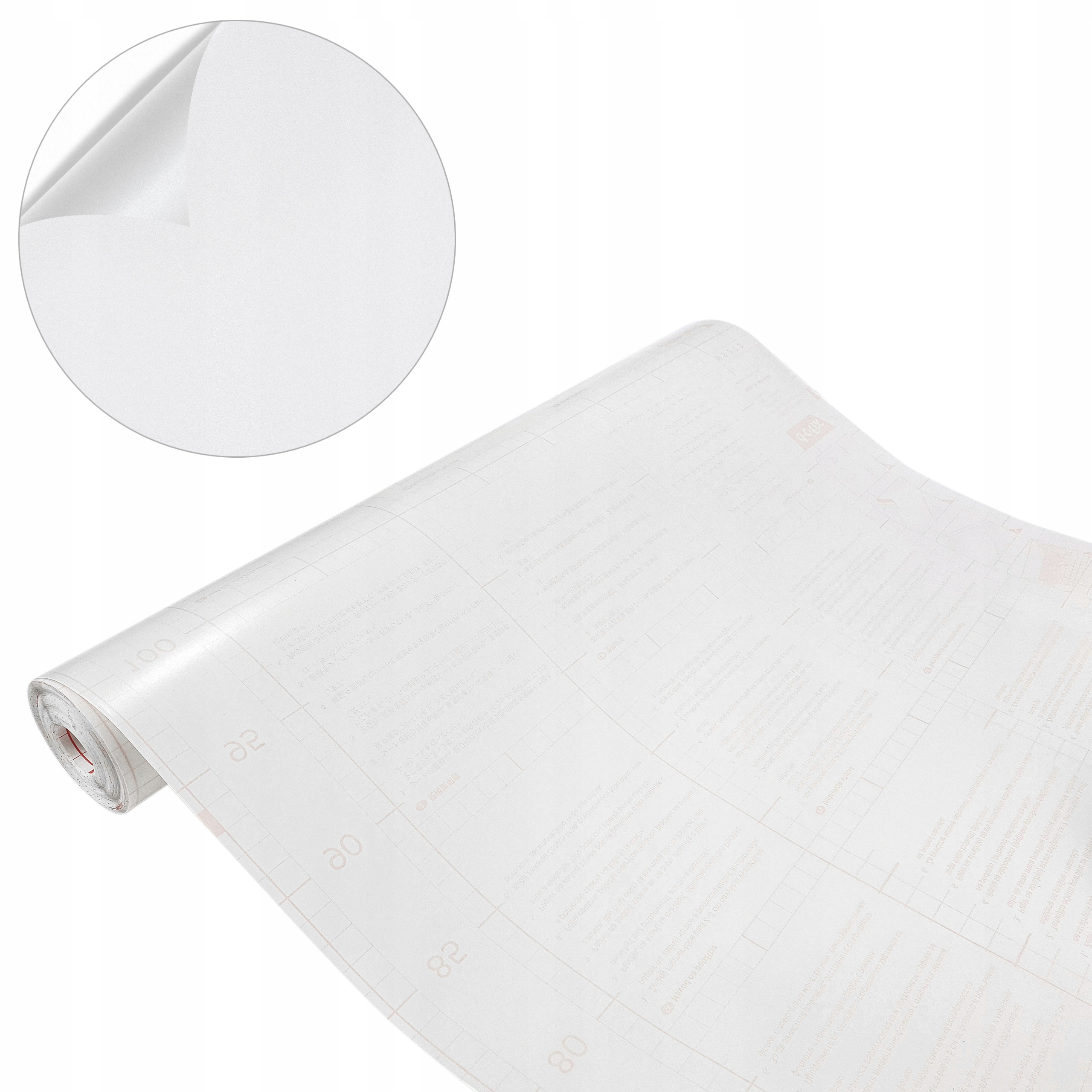 Fólie Matná průhledná na nábytek, ochrana před poškrábáním 45x990