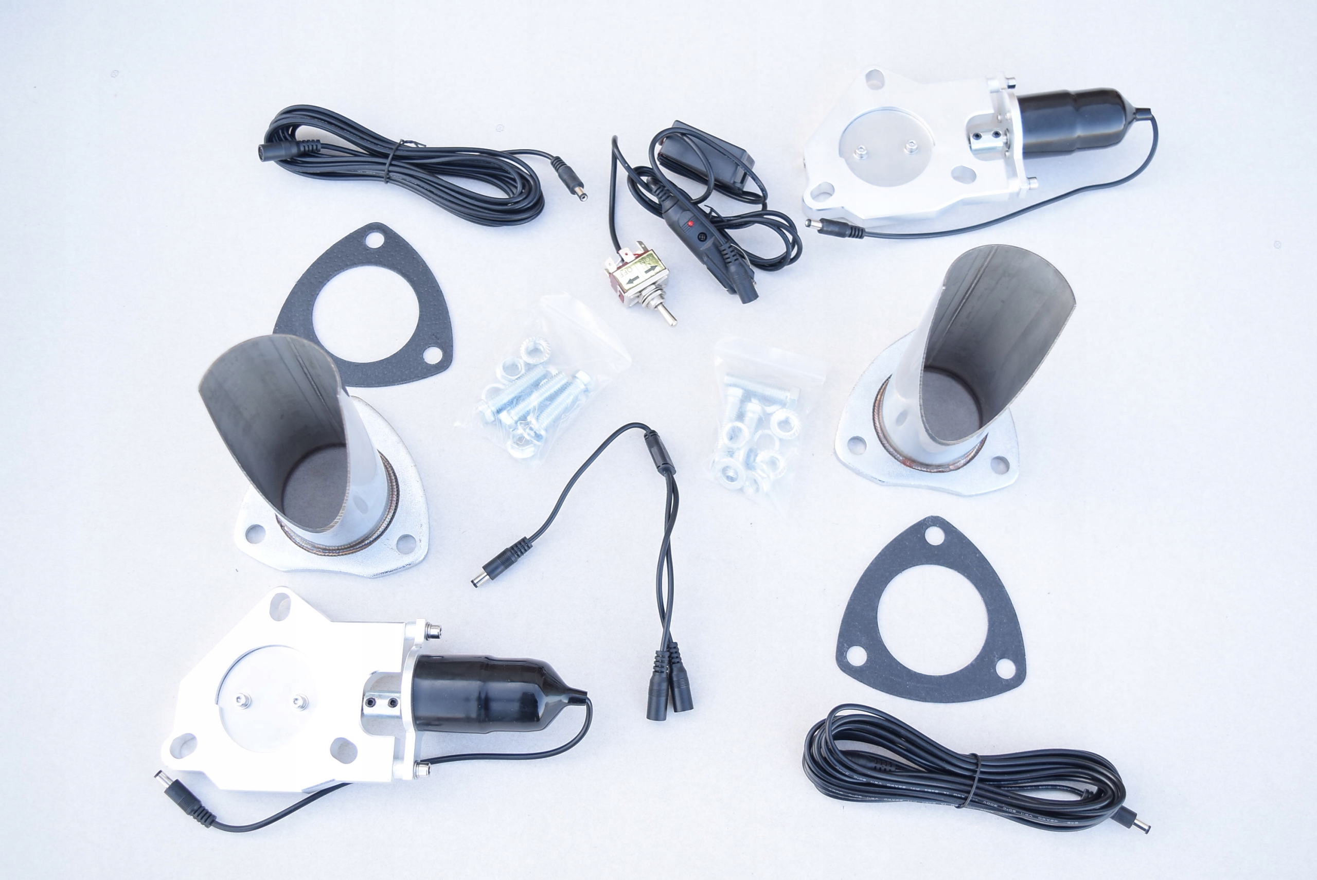 ELEKTRONICZNA PRZEPUSTNICA WYDECHU TUNING 76MM 3