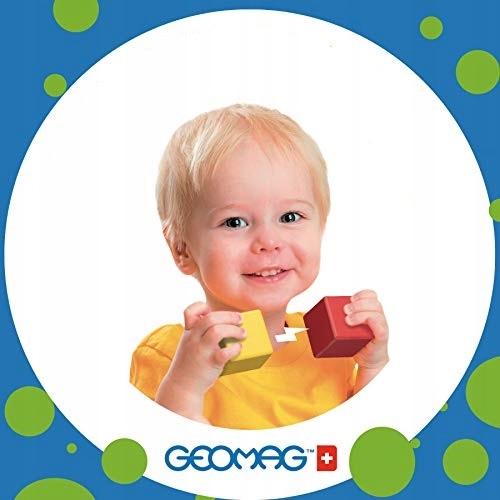 GEOMAG Klocki Magnetyczne MagiCube Full Color | 8 elementów Liczba elementów 8 szt.