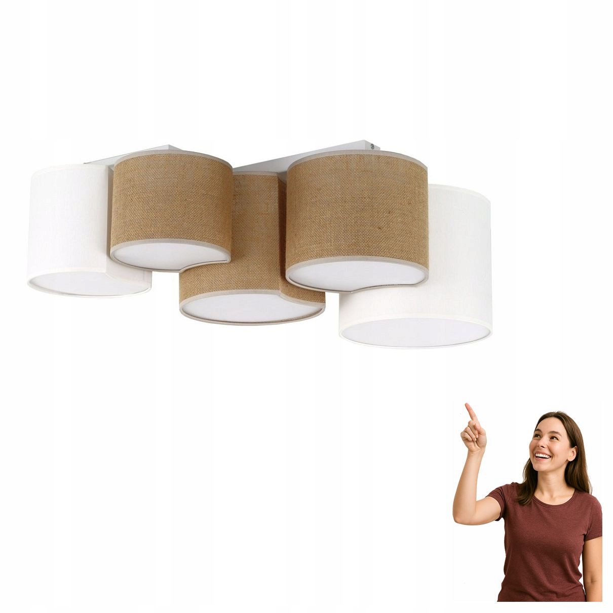 Stropná lampa Mona Juta 5909 Tk Lighting