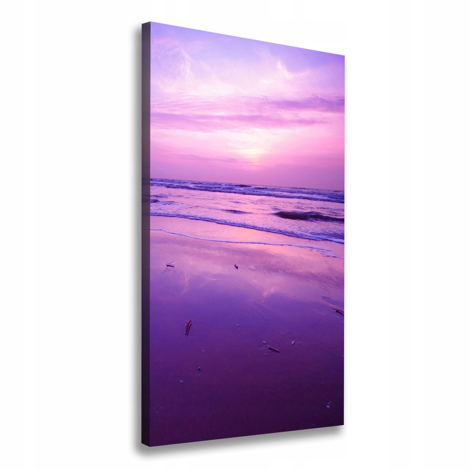 

Foto obraz na płótnie Zachód słońca morze 50x100cm