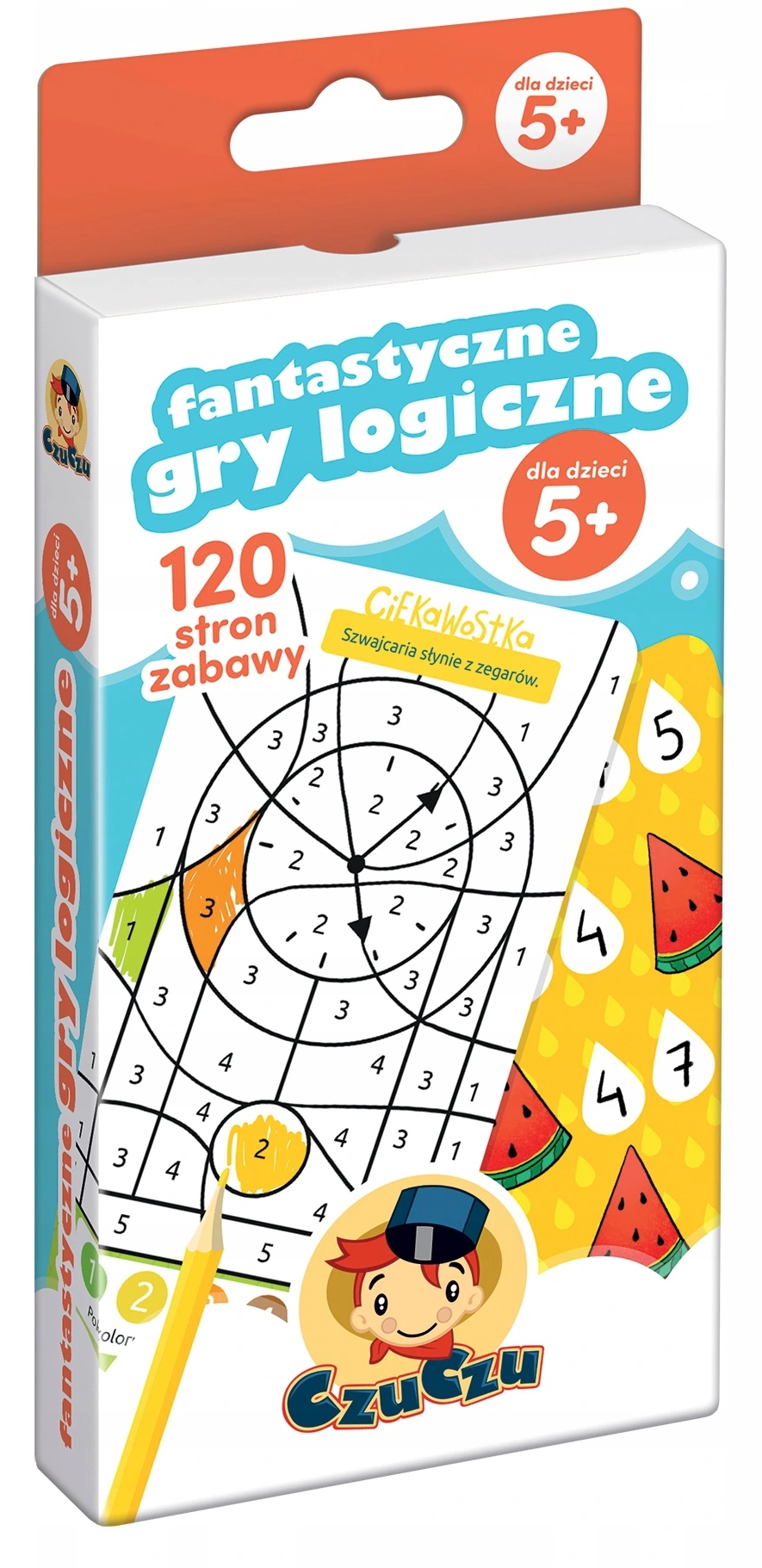

Fantastyczne Gry Logiczne Czuczu 5+ Łamigłówki
