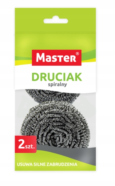 

Druciak Metalowy Master 2 Szt Spiralny