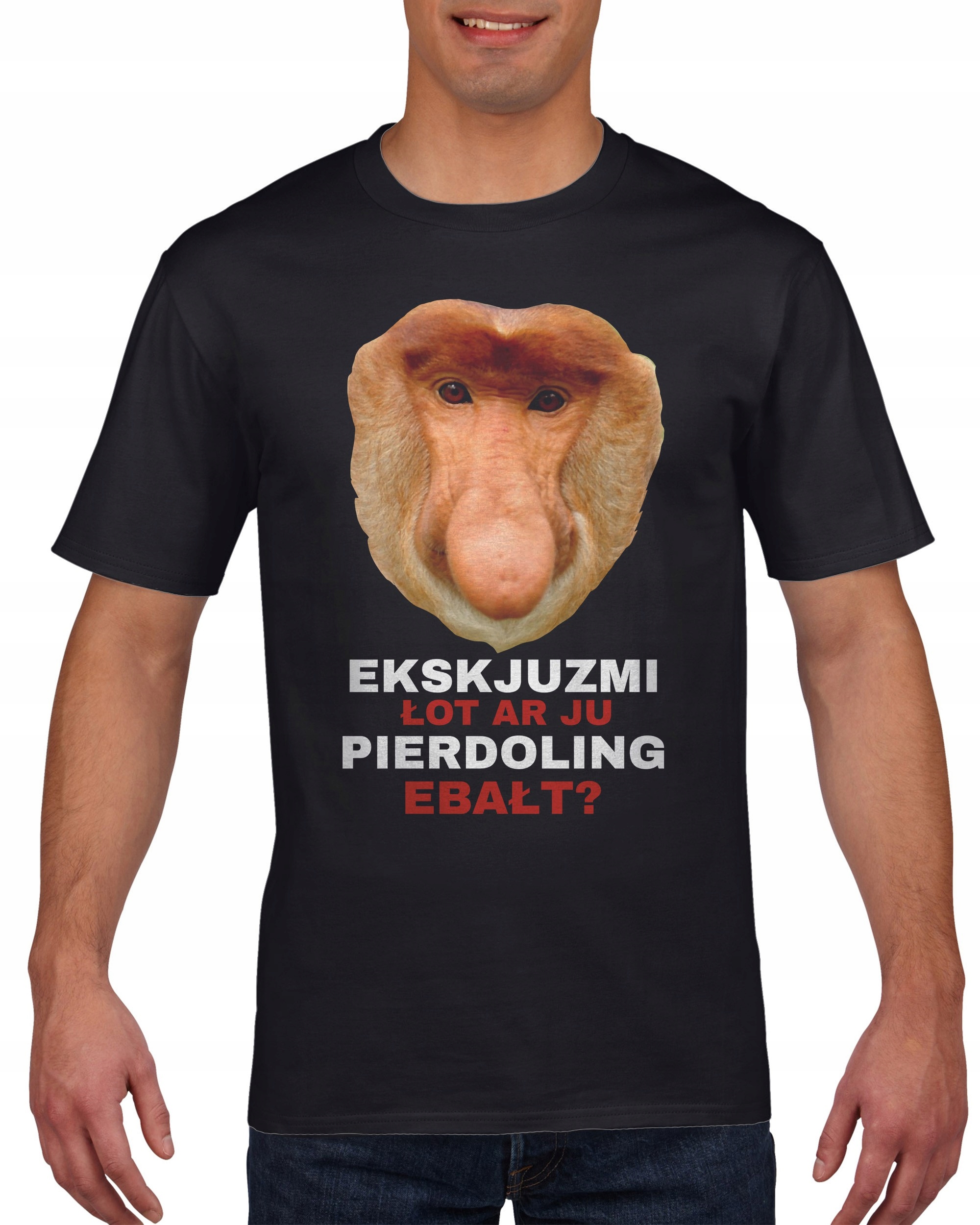 

Koszulka męska Nosacz Janusz o co chodzi S