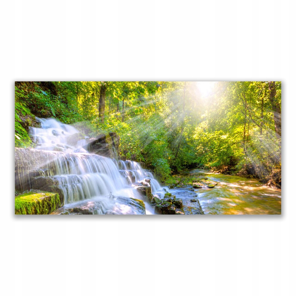 

Obraz akrylowy ścienny 120x60 Wodospad Las Natura