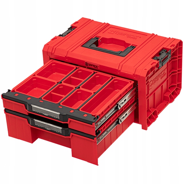 Qbrick system PRO drawer 2 toolbox 2.0. epert red ultra hd custom Marka Qbrick system