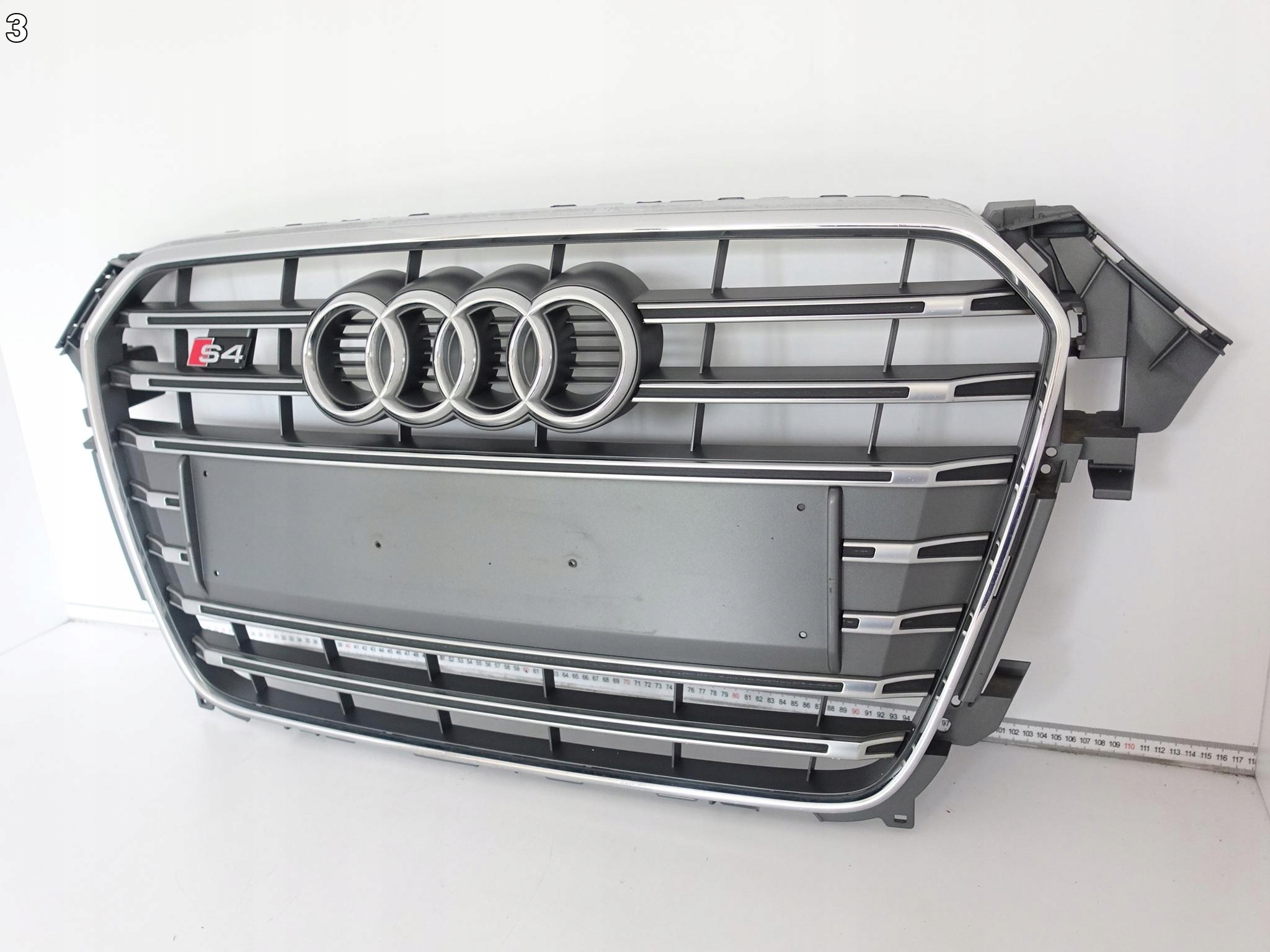 AUDI S4 8K0 B8 LIFT FL 12-15 grid grill grille W bumper front