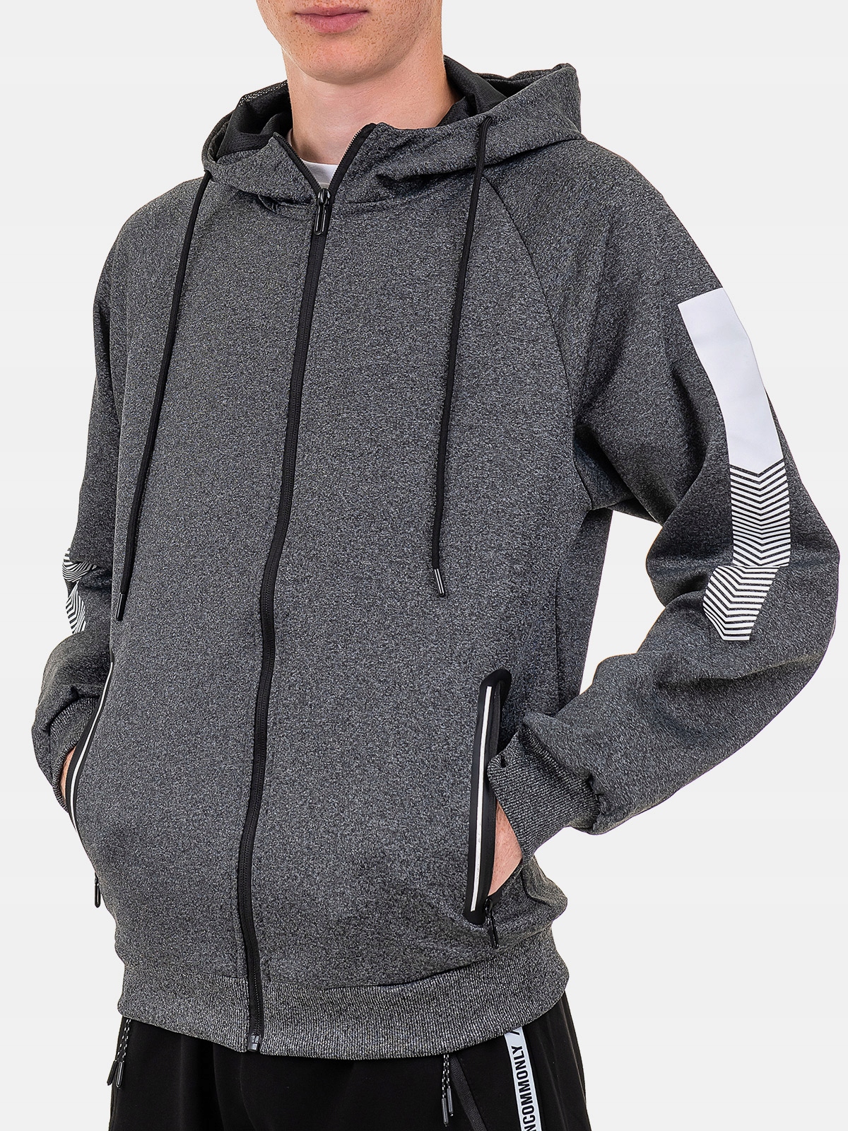 

Bluza Męska Dresowa Rozpinana Z Kapturem 2XL
