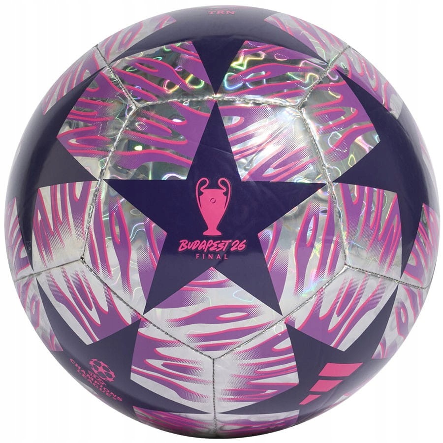 Piłka adidas Ucl Training Foil JX9104 Fioletowy, 5