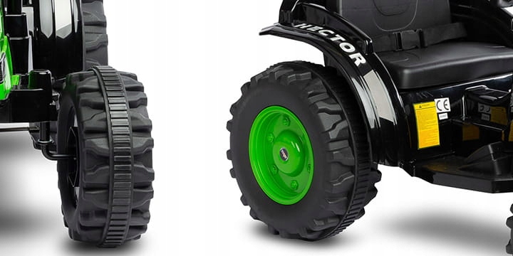 Traktor Hector traktor z przyczepą na akumulator + jeździk Liczba drzwi 2