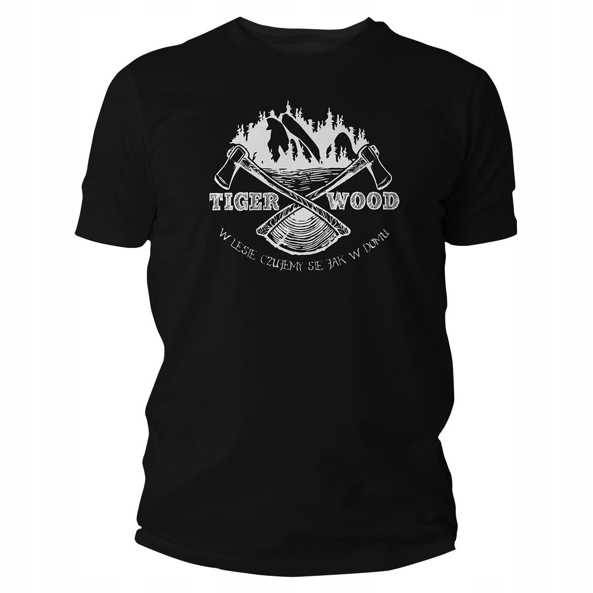 

Koszulka T-Shirt TigerWood Two Axes Black XL