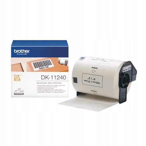 Brother DK-11240 štítků pro potisk Bílý