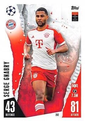 Match Attax 2023/24 202 Serge Gnabry Topps