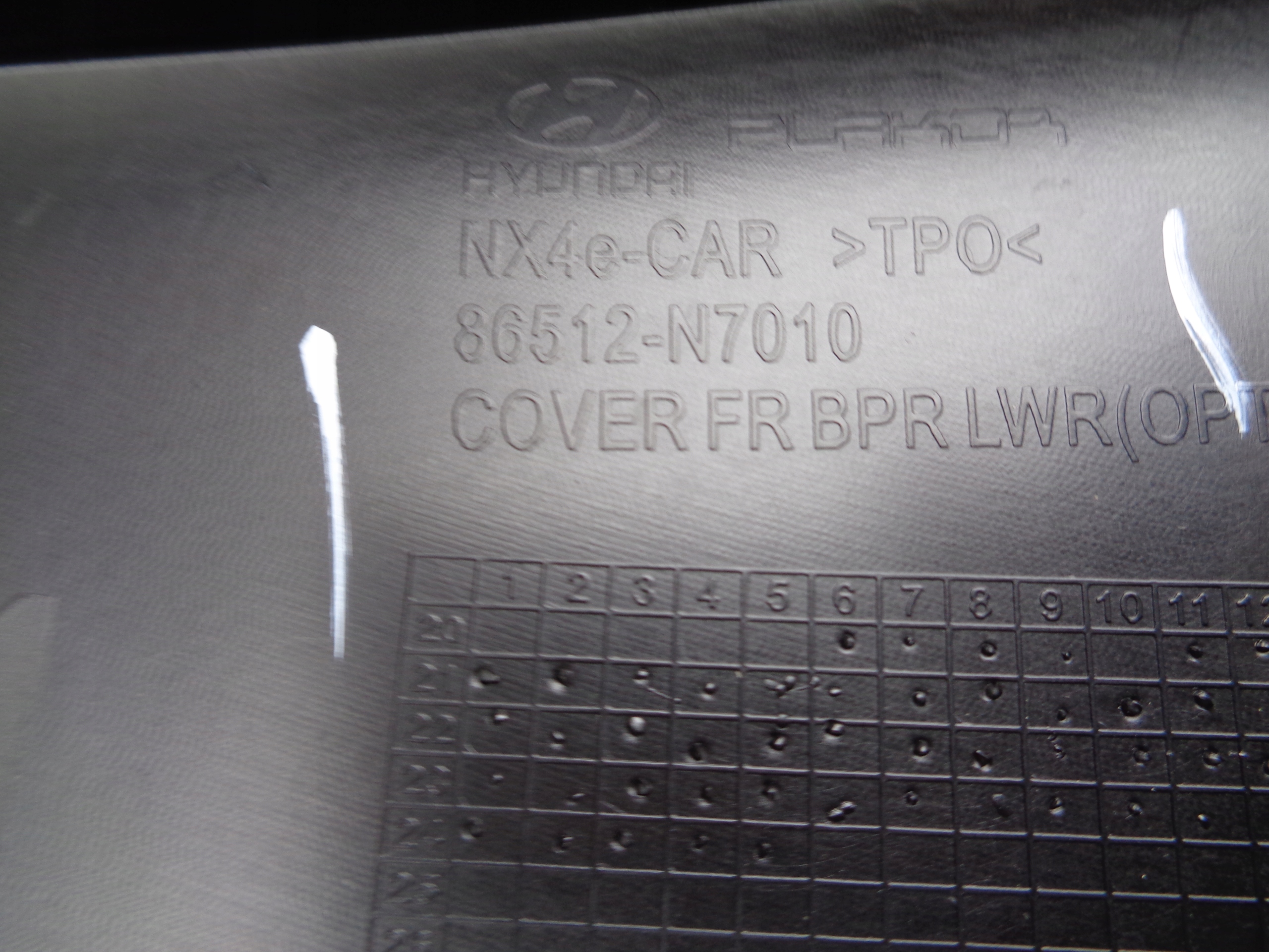 accessori Paraurti Anteriore spoiler HYUNDAI TUCSON IV 20