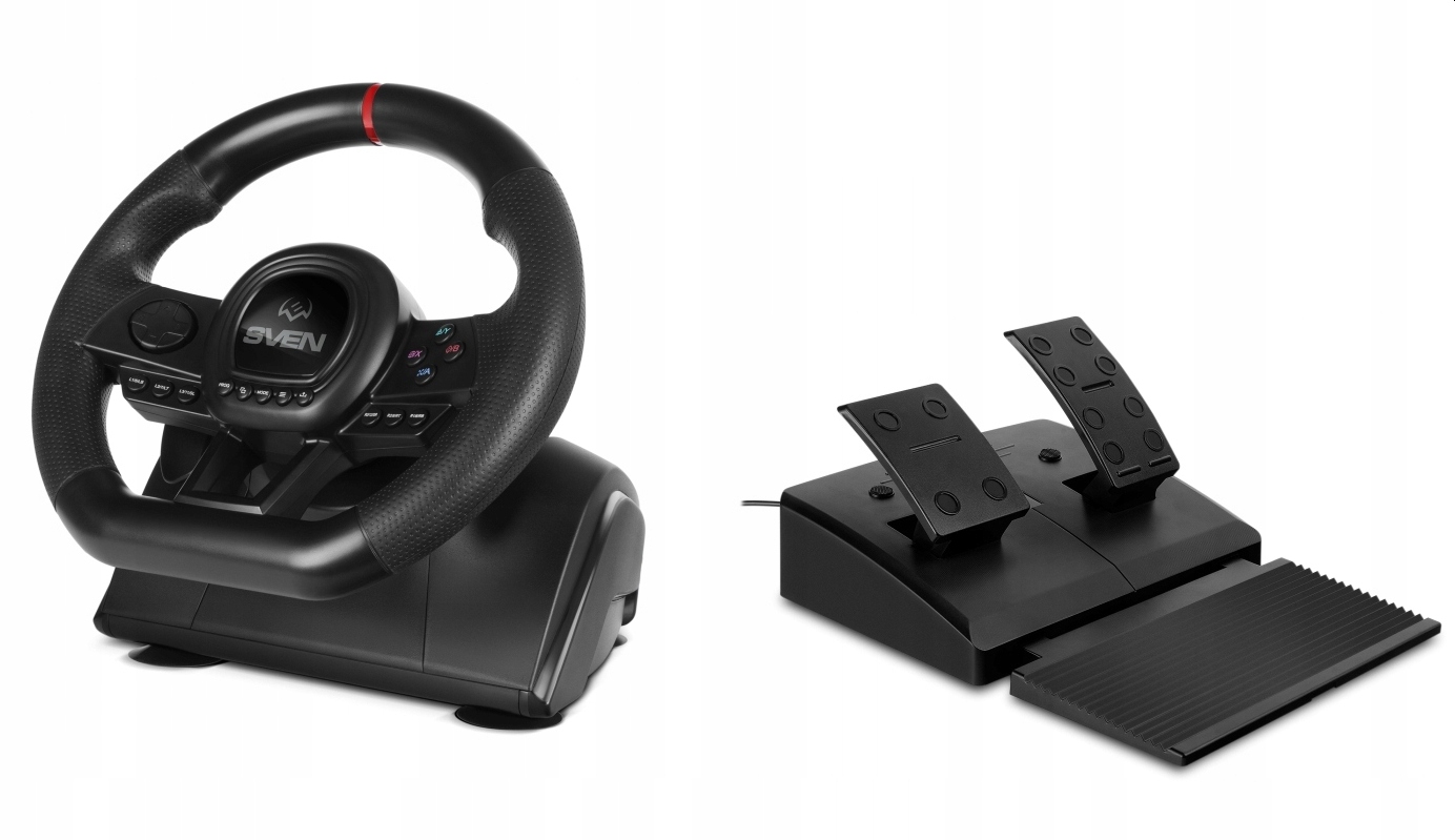 Sven GC-W650 sada volant a pedály pro PS-3/4/XB1S/X/XB360/N-Switch