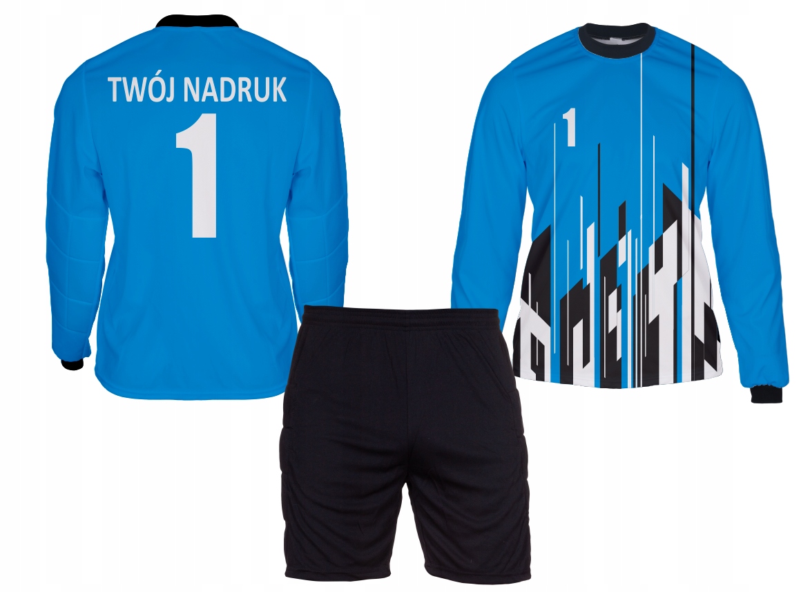 brankářská souprava Sp Br s mikina , krátká, 9.1 Modrá vel 152