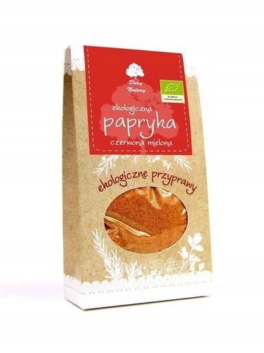 4x Dary Natury Červená paprika sladká mletá Bio 50 g
