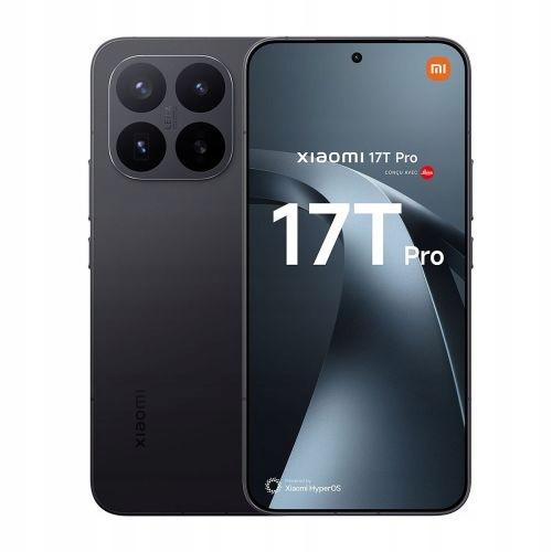 Xiaomi 17T Pro 5G Dual Sim 12GB Ram 1TB Töltő nélkül Fekete Eu