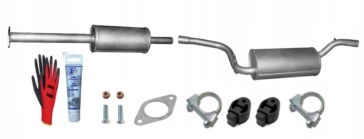 Ford C-max 1.0 EcoBoost (2012-2015) Tlumič Koncový bonus