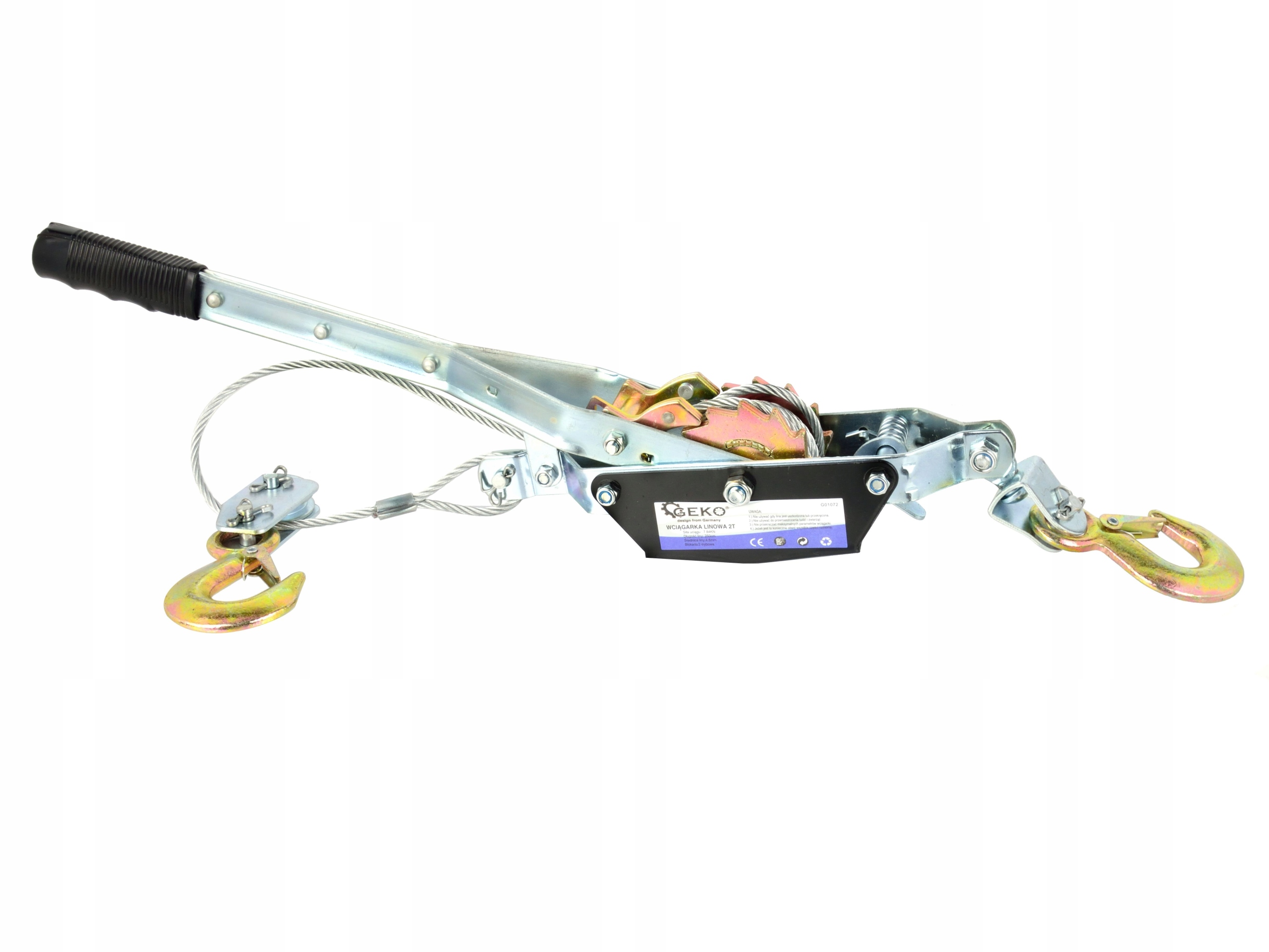 GEKO Wciągarka linowa 2T /2 tryby/ G01072