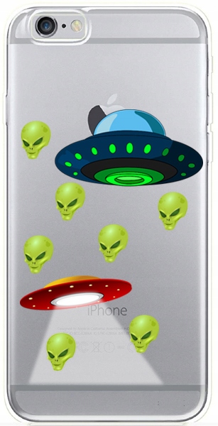 

etui silikon 1 mm ufo do iPhone 6/6s