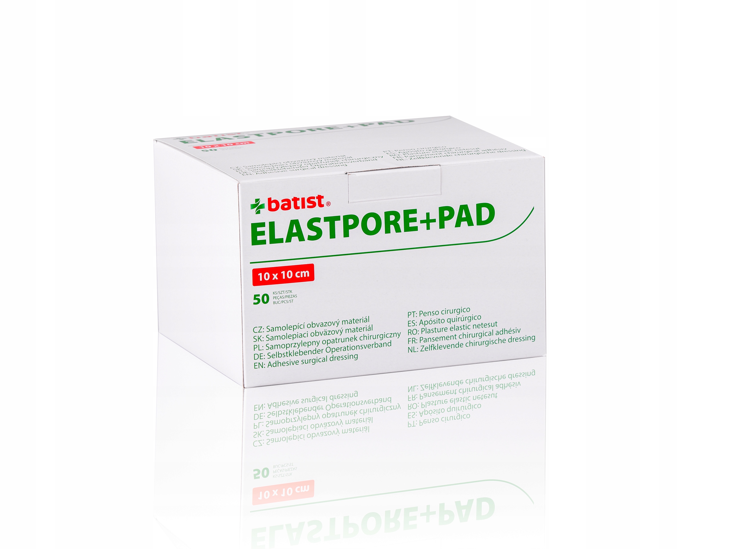 

Elastopore Pad jałowy przylepiec 10x10 cm 50 szt