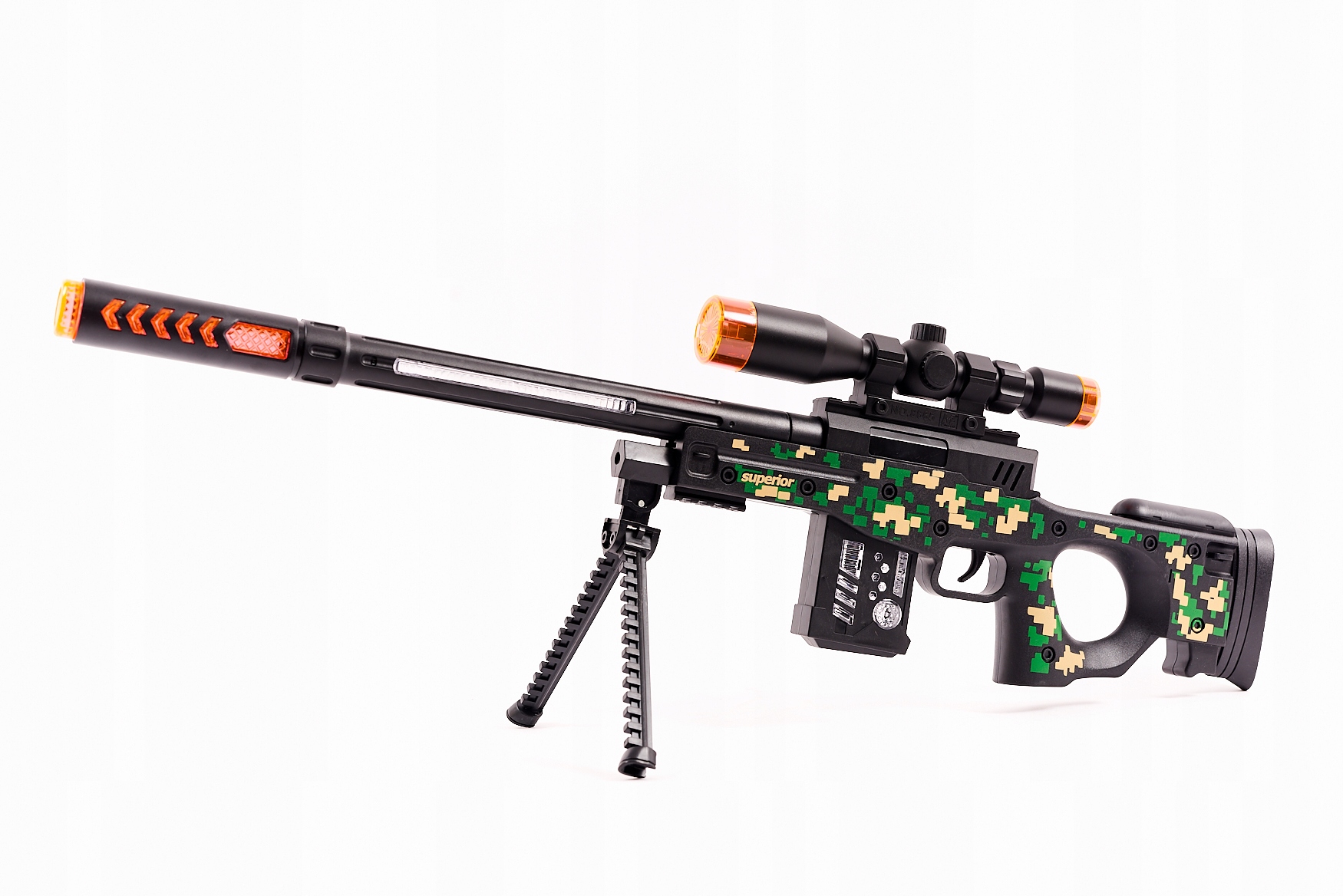 

Karabin snajperski zabawka Światło Dźwięk Ruch