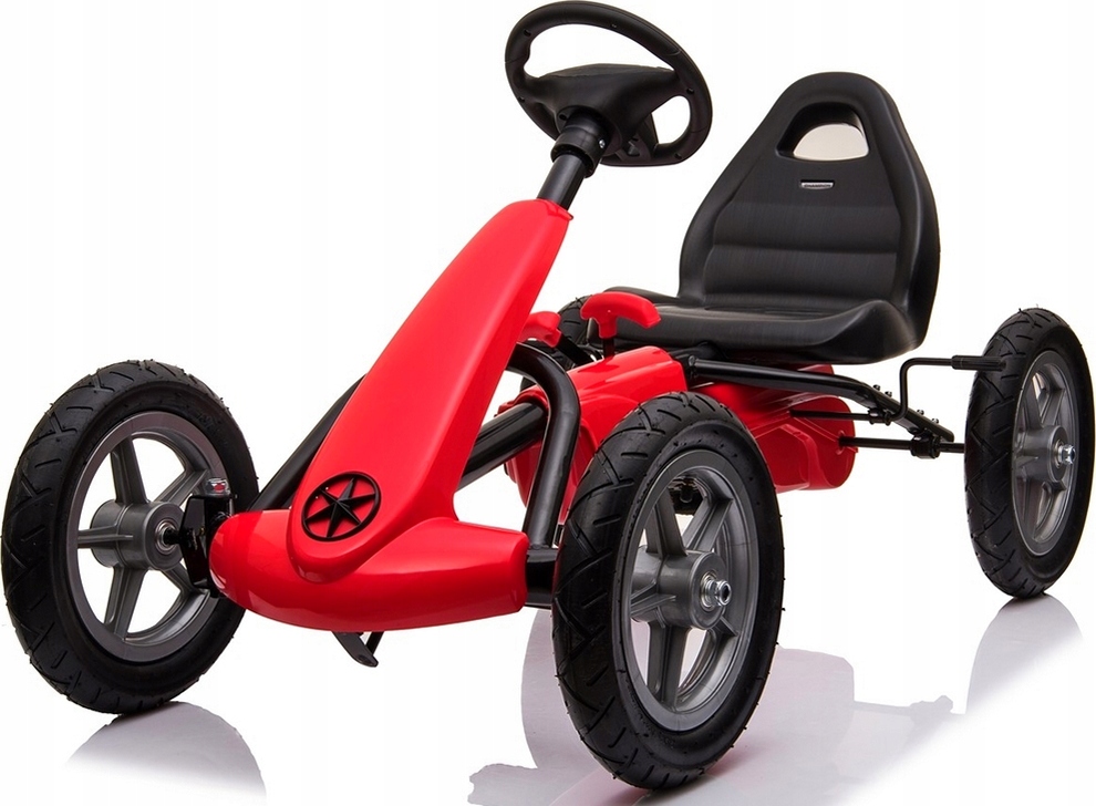 Gokart на педалях накачанные колеса 5-12 лет OBC. 50 кг