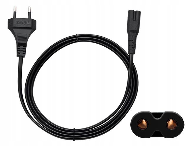 

Kabel Zasilający Rtv Ósemka Do Laptopa 2pin SN-14