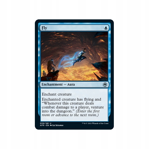 Mtg 2x Fly Foil (Uncommon)