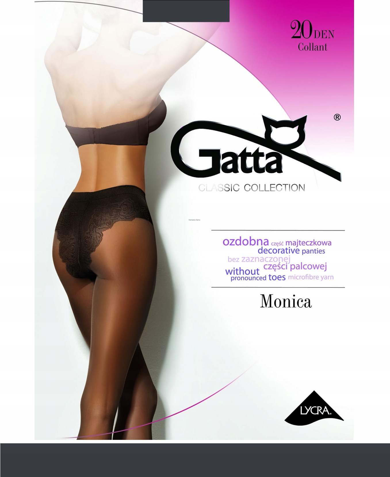 

Gatta Monica Rajstopy damskie Mf wz.00/4-L/Grafit