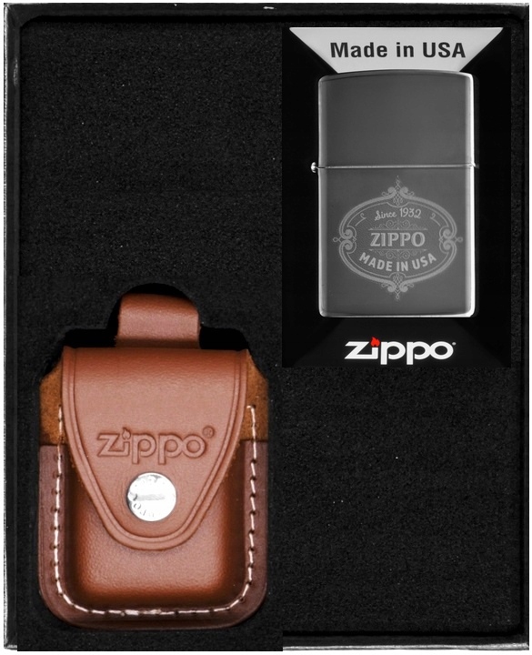Sada Zippo Zapalovač Design Zippo Dárkový No4